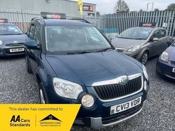 Blue Used 2013 Skoda Yeti SE SUV | £5,495 (Fair price)