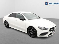 White Used 2022 Mercedes CLA180 Executive Sedan | £24,599 (Fair price)
