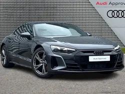 Grey Used 2022 Audi e-tron GT quattro Comfort Sedan | £38,995 (Super price)