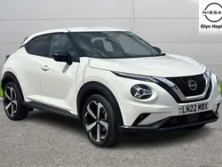 White Used 2022 Nissan Juke Tekna SUV | £17,431 (Fair price)