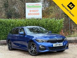 Blue Used 2021 BMW 330e M Sport Estate | £18,699 (Fair price)