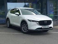 White Used 2024 Mazda CX-5 Center-Line SUV | £22,698 (Fair price)