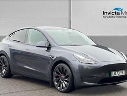 Grey Used 2023 Tesla Model Y Performance SUV | £35,500 (Fair price)