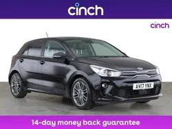 Black Used 2017 Kia Rio First Edition Hatchback | £9,399 (Fair price)