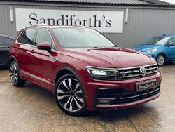 Red Used 2018 VW Tiguan R-line SUV | £16,790 (Good price)