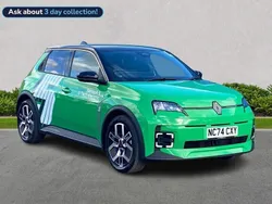 Green Used 2025 Renault R5 Komfort Hatchback | £26,999 (A bit pricey)