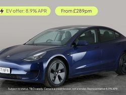 Blue Used 2021 Tesla Model 3 Standard Range Sedan | £16,705 (Good price)