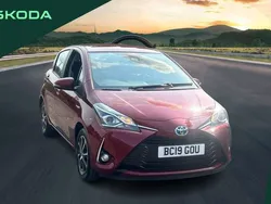 Red Used 2019 Toyota Yaris Hybrid Hatchback | £11,865 (Good price)