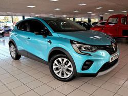 Blue Used 2021 Renault Captur Iconic SUV | £14,989 (Fair price)
