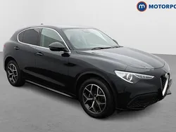 Black Used 2021 Alfa Romeo Stelvio Lusso SUV | £22,449 (Super price)