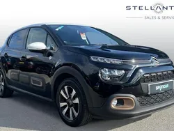 Black Used 2022 Citroën C3 PureTech Hatchback | £10,929 (Fair price)