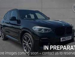 Black Used 2021 BMW X3 Performance SUV | £33,890 (Fair price)