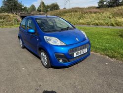 Blue Used 2014 Peugeot 107 Active Hatchback | £2,300 (Good price)