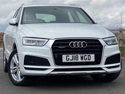 White Used 2018 Audi Q3 S-Line SUV | £15,690 (Super price)