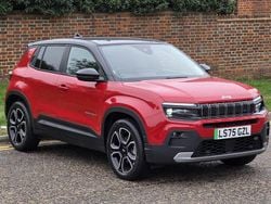 New 2025 Jeep Avenger EV Summit SUV | £25,995 (Fair price)