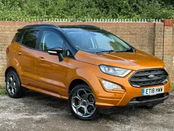 Orange Used 2018 Ford Ecosport ST-Line SUV | £7,550 (Fair price)