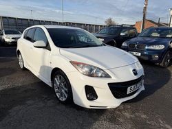 White Used 2013 Mazda 3 Hatchback | £2,499 (Fair price)