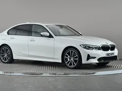 White Used 2021 BMW 330e Sport Line Sedan | £23,798 (Expensive)