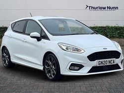 White Used 2020 Ford Fiesta ST-Line Hatchback | £11,400 (Fair price)
