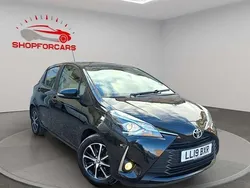 Black Used 2019 Toyota Yaris Hatchback | £8,695 (Good price)