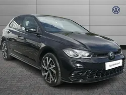 Black Used 2025 VW Polo R-line Hatchback | £21,698 (Fair price)