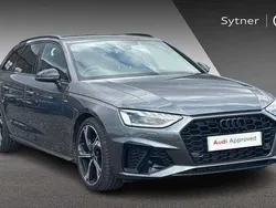 Grey Used 2024 Audi A4 Black Edition Estate | £32,000 (A bit pricey)