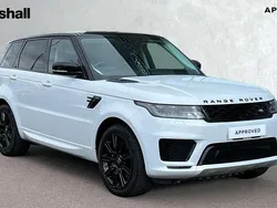 Metallic yulong white Used 2020 Land Rover Range Rover Sport HSE Dynamic SUV | £34,618 (A bit pricey)