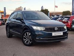 Blue Used 2022 VW Tiguan Active SUV | £23,485 (A bit pricey)