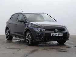 Black Used 2024 VW Polo R-line Hatchback | £21,490 (Fair price)