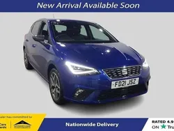 Blue Used 2021 Seat Ibiza XCELLENCE Hatchback | £12,750 (Fair price)