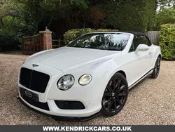 White Used 2013 Bentley Continental GT Convertible Cabriolet | £44,949 (A bit pricey)