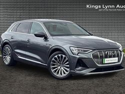 Grey Used 2020 Audi e-tron S-Line SUV | £23,503 (Fair price)