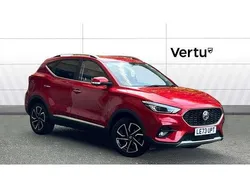 Red Used 2023 MG ZS Exclusive Sedan | £14,628 (Fair price)