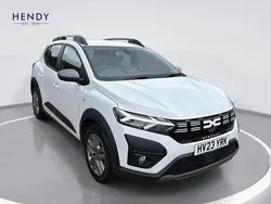 White Used 2023 Dacia Sandero Expression Hatchback | £11,999 (Fair price)