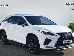 White Used 2020 Lexus RX450h Sport Line SUV | £32,590 (A bit pricey)