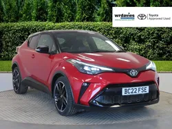 Red/black Used 2022 Toyota C-HR Sport SUV | £22,495 (Fair price)