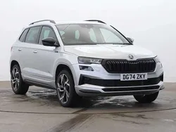 Silver Used 2024 Skoda Karoq SportLine SUV | £30,490 (Fair price)