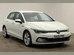 White Used 2022 VW Golf VIII Style Hatchback | £18,991 (Good price)