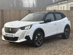 White Used 2022 Peugeot e-2008 GT SUV | £13,700 (Fair price)