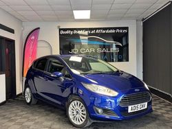 Blue Used 2015 Ford Fiesta Titanium Hatchback | £6,490 (Fair price)
