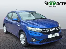 Blue Used 2023 Dacia Sandero Expression Hatchback | £10,995 (Good price)