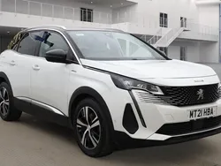 White Used 2021 Peugeot 3008 Premium Hatchback | £12,779 (Good price)