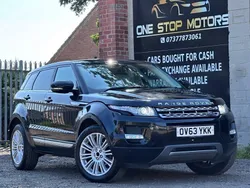 Black Used 2013 Land Rover Range Rover evoque Prestige Estate | £6,995 (Fair price)
