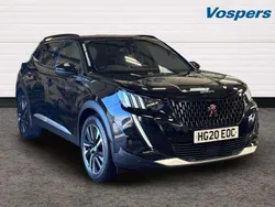 Black Used 2020 Peugeot 2008 GT-line SUV | £15,489 (Fair price)
