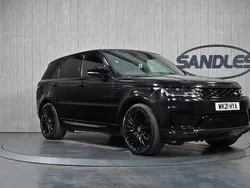 Black Used 2021 Land Rover Range Rover Sport HSE Dynamic SUV | £36,799 (Fair price)