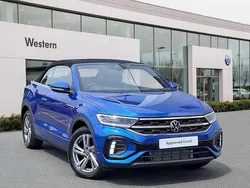 Blue New 2025 VW T-Roc Cabriolet R-line Cabriolet | £35,499 (Super price)