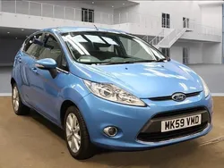 Blue Used 2009 Ford Fiesta Zetec Hatchback | £2,995 (Fair price)