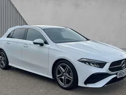 White Used 2024 Mercedes A180 Executive Hatchback | £26,552 (A bit pricey)