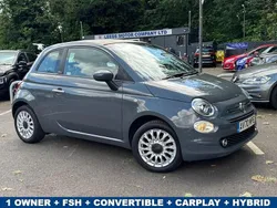 Grey Used 2020 Fiat 500C Lounge Cabriolet | £8,695 (Good price)