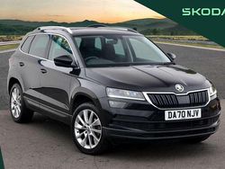 Black magic pearl effect Used 2020 Skoda Karoq SE L SUV | £15,495 (Fair price)